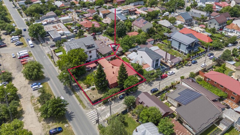 Laminorului 41 Teren 600 mp, Dubla deschidere 29x21, Casa caramida 140mp